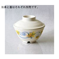 関東プラスチック工業 粉引 飯椀(蓋) M-1801KH 1個 64-7759-33（直送品）