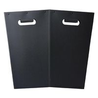 カウネット 折りたためるゴミ箱 オリダス ブラック 43039838 1個 64-9364-64（直送品）