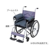 アズワン 車椅子クッションセット 座面 7-9646-01 1枚（直送品）