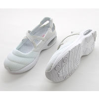 ティティメディカル エアーパルフェシューズ クロスバンド ホワイト S(21.5~22.0cm) 176411 1足 62-9234-53（直送品）