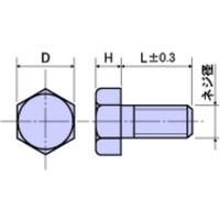 廣杉計器 セラミックス ボルト(ガス抜用穴なし) RABT-0512N 1セット(2個)（直送品）