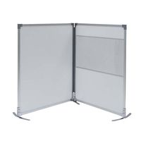 アズワン 抗菌パーテーション(光透過性中空パネル) 連結 1300 全LITフラット 7-9894-09 1個（直送品）