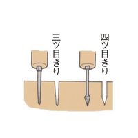 広島 四ツ目きり きり長さ50mm 600-10 1個 64-4385-69（直送品）