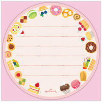 日本ホールマーク 日本HM シートセット スイーツ 842307 1セット(1個×6)（直送品）