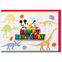日本ホールマーク 日本HM お誕生祝い立体カード ディズニー仲間たち/ダイナソー 845971 1セット(1個×6)（直送品）