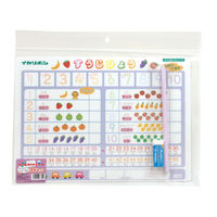 西敬 かきけしできる下敷き(すうじ・てんつなぎ)消しゴムセット MO-4NKP 1セット(1包×5)（直送品）