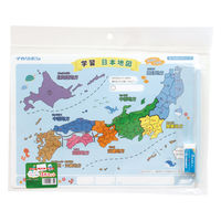 西敬 かきけしできる下敷き(がくしゅう・にほんちず)消しゴムセット MO-6NKP 1セット(1包×5)（直送品）