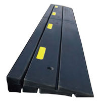 八木熊 ゴム製スロープ KY段差スルーR L1000mm×W235mm×D29.5mm 1137070301 1個（直送品）