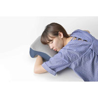 トレードワークス 低反発クッション 腰ラクーン クッション ウレタンクッション 枕 飛行機 杢グレー 319642 1個（直送品）