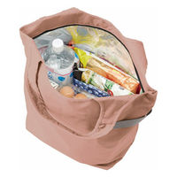 トレードワークス エコバッグ クルリト クーラーマルシェバッグ MOTTERU ベルト付き スモークピンク 407970 1個（直送品）