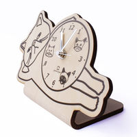 ヤマト工芸 置き時計 stand clock CATS エキゾチックショートヘア 419855 1個（直送品）