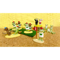 ティーライフ コポー 運動会 フレフレ!応援団 カエル 置物 468734 1個（直送品）