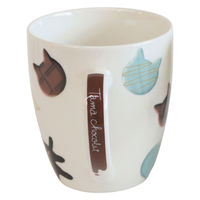 ノアファミリー マグカップ 250ml たまショコラ 磁器 ミントグリーン 473204 1個（直送品）