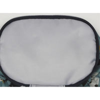 ノアファミリー ポーチ 巾着 ダブルポーチ ネコ ブルーグレー 476579 1個（直送品）