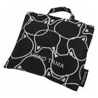 ノアファミリー エコバッグ モノたま Sサイズ 面テープ止め ブラック 476636 1個（直送品）