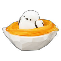 ビッテ 輪ゴム掛け 輪ゴムホルダー トリの巣 マグネット biite 鳥 シマエナガ 485803 1個（直送品）