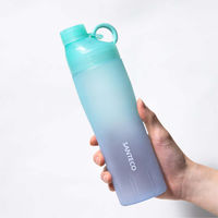 シービージャパン 水筒 740ml OURALウォーターボトル740 スリム グリーン×ブルー 486557 1個（直送品）