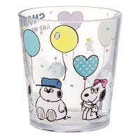 スケーター コップ 280ml アクリルコップ スヌーピー バルーン クリア 490029 1個（直送品）