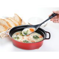 伊原企販 キッチンツール 3点セット フェリーチェ felice マルチスプーン トング ピーラー ネコ 猫 ブラック 375547 1個（直送品）