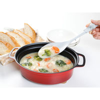 キッチンツール 5点セット フェリーチェ マルチスプーン トング ピーラー チョップスティック クリップ ネコ 猫 グレー 375550（直送品）