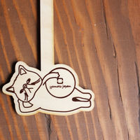 ヤマト工芸 振り子時計 CATS 掛け時計 時計 アナログ 木製 天然木 ネコ 353117 1個（直送品）