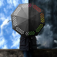 アントレックス 折りたたみ傘 雨傘 SUCK UK カラーチェンジアンブレラ ドロップ 60cm 490243 1個（直送品）