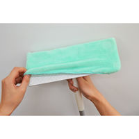 創和 フローリングワイパー 雑巾 水拭き カラ拭き グリーン 368473 1個（直送品）