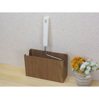 橋本達之助工芸 カーペットクリーナー スタンド バスク 木製 ブラウン 258800 1個（直送品）