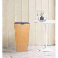 橋本達之助工芸 ゴミ箱 9.5L ウッドグレイン 木目調 ベージュ 259390 1個（直送品）