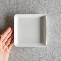 丸利玉樹利喜蔵商店 プレート スクエア 14cm 洋食器 軽量強化磁器 フォルテモア 269538 1個（直送品）