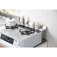 オークス コンロ奥ラック コンロすきまラック leye レイエ 日本製 ステンレス 276705 1個（直送品）