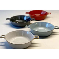 丸利玉樹利喜蔵商店 グラタン皿 20.5cm 持ち手付き ラウンド HINATA 皿 食器 洋食器 耐熱 陶器 ホワイト 343636 1個（直送品）