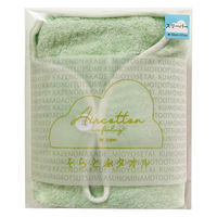 成願 スリーパー そらとぶタオル パイル生地 子供 日本製 ミント 379876 1個（直送品）