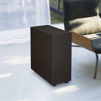 橋本達之助工芸 ゴミ箱 30L BOSK 木製 ブラック 384862 1個（直送品）