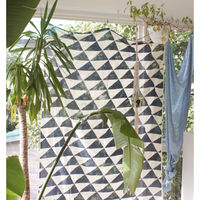 キーストーン マルチカバー フラッグ 150×225cm ネイビー 400452 1個（直送品）