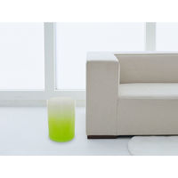 橋本達之助工芸 ゴミ箱 3.4L クリアボックスカクテル Sサイズ グリーン 414194 1個（直送品）