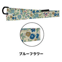 日本エイテックス ベビーカー リストストラップ 日本製 坂道 ブルーフラワー 438461 1個（直送品）