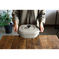 オークス 焼き芋鍋 IH対応 大人の石焼芋 ナチュラルストーングリル 両手鍋 458241 1個（直送品）