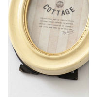 東京かんかん フォトフレーム チェリーオーバルフォトフレーム レジン クリーム 487231 1個（直送品）