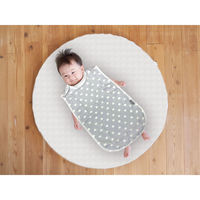 日本エイテックス スリーパー ベビー おくるみ ダブルガーゼスリーパー 日本製 グレークラウド 488426 1個（直送品）