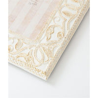 東京かんかん フォトフレーム 草花レクタングルフォトフレーム ポストカード レジン ホワイト 488501 1個（直送品）