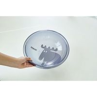 アンファンス 洗面器 moz アクリル製バス桶 湯桶 アクリル バスグッズ ブラック 336667 1個（直送品）