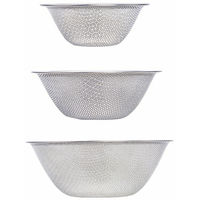 佐藤商事 柳宗理 ざる 3個セット 16cm・19cm・23cm パンチングストレーナー 231450 1個（直送品）