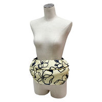 日本エイテックス 抱っこ紐 収納カバー 日本製 カバー ポーチ ダッコヒモ フラワーネイビー 322036 1個（直送品）