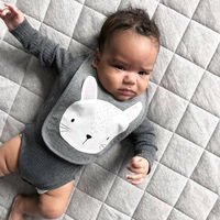 日本エイテックス スタイ Mister Fly アニマルビブ よだれかけ 綿100% バニー 438432 1個（直送品）