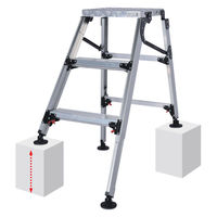 YAMAZEN 伸縮式作業台 Adjustーage YH-AJS3 1式（直送品）