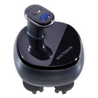 ドリームイファクトリー ドクターエア EMSスカルプスパ ルーセントブラック BSC-01BK 1台（直送品）