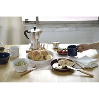 ウェーブ プレート 24.5cm L アンカー 陶器 399045 1個（直送品）