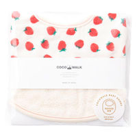 ウェーブ スタイ 切り替え フルーツ 綿100% 日本製 イチゴ 399803 1個（直送品）