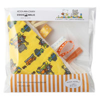 ウェーブ ハンカチ こぐまちゃん にぎにぎハンカチ 綿100% 日本製 イエロー 400079 1個（直送品）